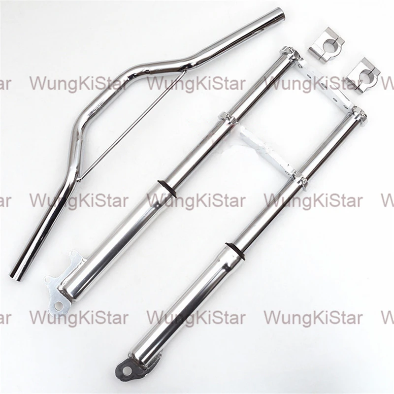 510mmUpsideDownFrontForkInvertShockAbsorberForkClampHandlebar