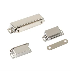 2pcs/Lot Good Quality Stainless Steel Magnetic Door Catch Heavy Duty Magnet Latch Cabinet Catches