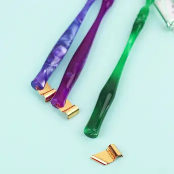 

English Oblique Calligraphy Dip Pen Nib Holder Antique Fountain Gift 3 Colors