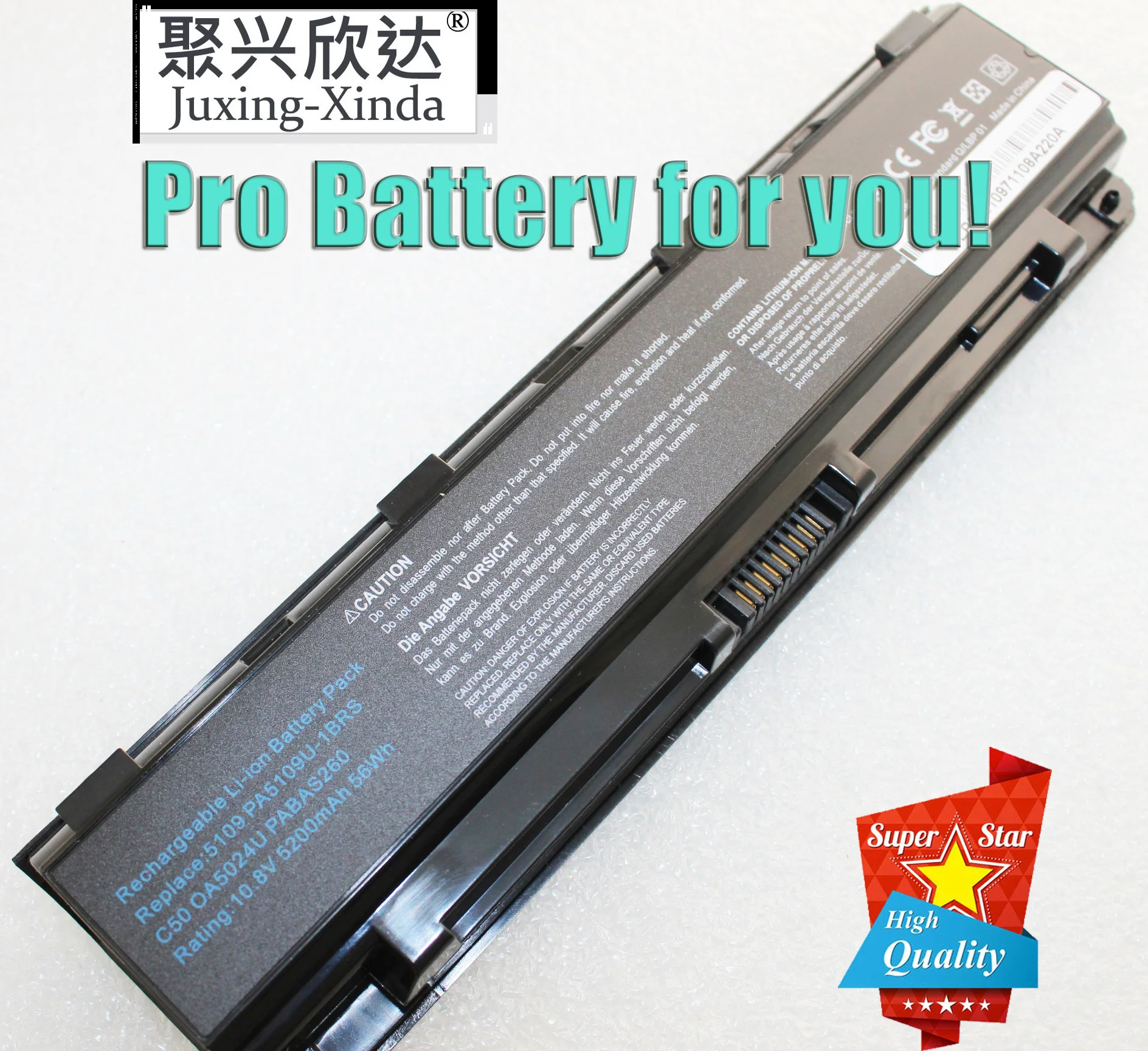 Аккумулятор для ноутбука TOSHIBA Satellite C800 C805 C840 C850 C855 C870 L800 L805 L830 L835 L840 L850 L855 PA5024U-1BRS M800