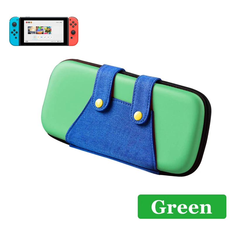 Жесткий чехол для хранения, сумка для переноски, чехол для nintendo Switch, для NS Zend Switch Protectiv - Цвет: Green