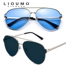 Брендовые дизайнерские Обесцвечивающие солнцезащитные очки авиаторы мужские поляризованный фотохромный защитные очки для вождения женские очки с антибликовым покрытием UV400