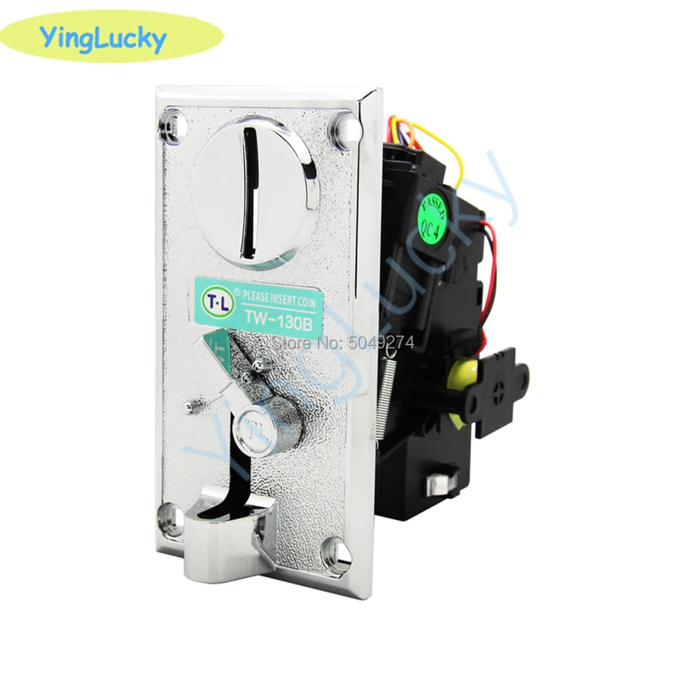 1 個 TW-130B コインアクセプタ高度なフロントエントリシングルセレクター自動販売機アーケードコイン - AliExpress