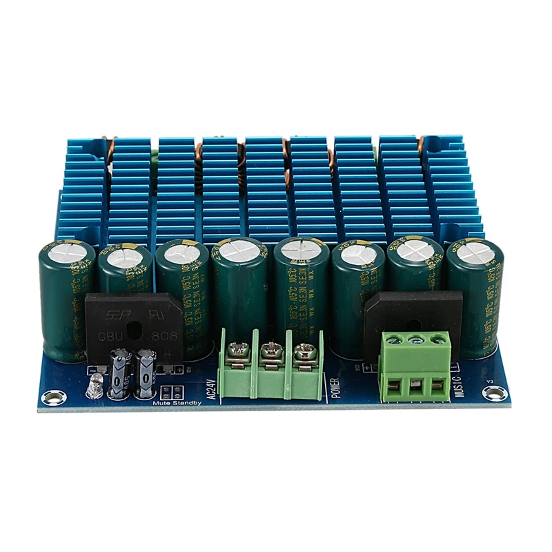 OPQ-High Power Digital Audio Amplifier Board 2X420W TDA8954TH AC 24V-30V Class D 2.0 Channel Recommended