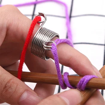 Knitting Thread Finger Guides