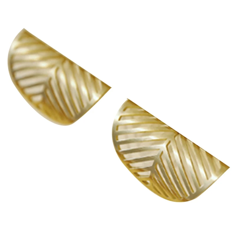

2Pcs Leaf Shape Brass Cabinet Door Knob Antique Furniture Wardrobe Handles Drawer Pulls Kitchen Cabinet Gold Handle Invisible Pu