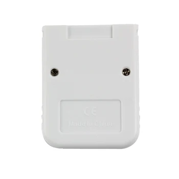 

Practical White Memory Card For Nintendo Wii Gamecube GC Game 16MB 16M Game System Console