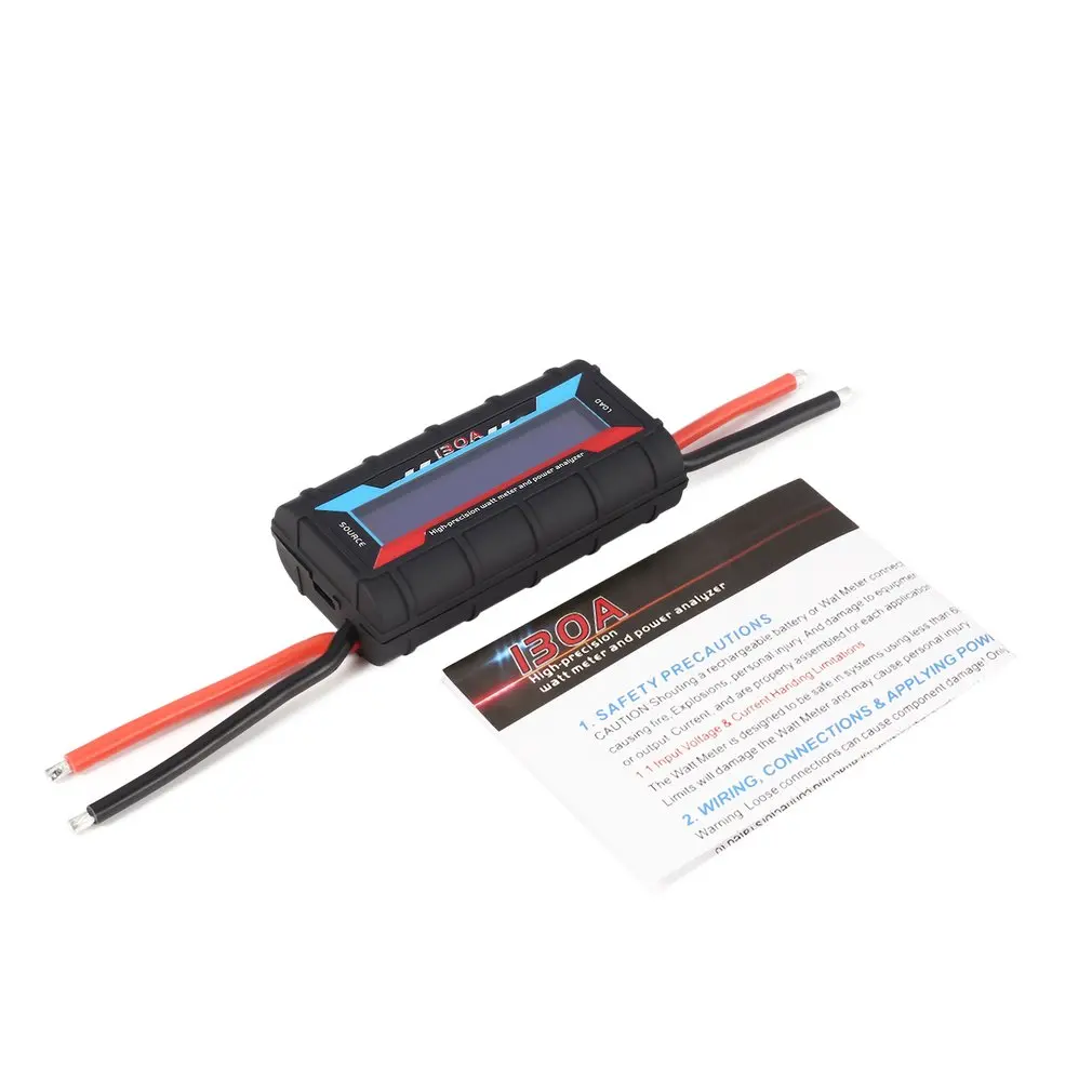 

Digital Voltage Power Watt Current Energy Meter Analyzer Tester Checker for RC Drone Battery Motor Charger 60V 130A Wattmeter ht