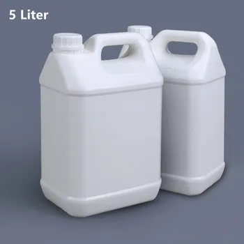 

5L Empty plastic barrel Acid Alkali resistance fluorinated container for Reagent Chemical Organic solvent 2PCS/lot