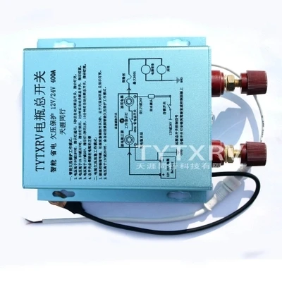 400 Amp 12V Low Battery Protector Undervoltage Protection Low Voltage Disconnection 24V SUV Accessories Caravan Camper Motorh