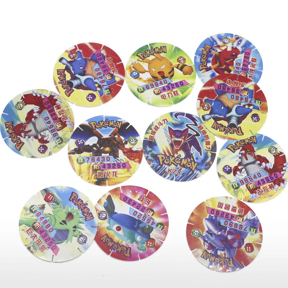 Takara Tomy Pokemon карты коллекции растения зомби PUBG Ultraman крылья карты коллекции ПВХ игрушки для детей