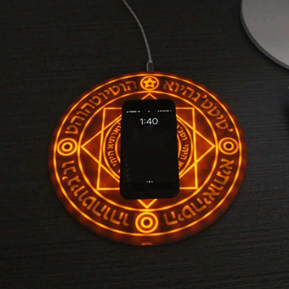 Charging Pad Doctor Strange Wireless Phone Charger Magic Light