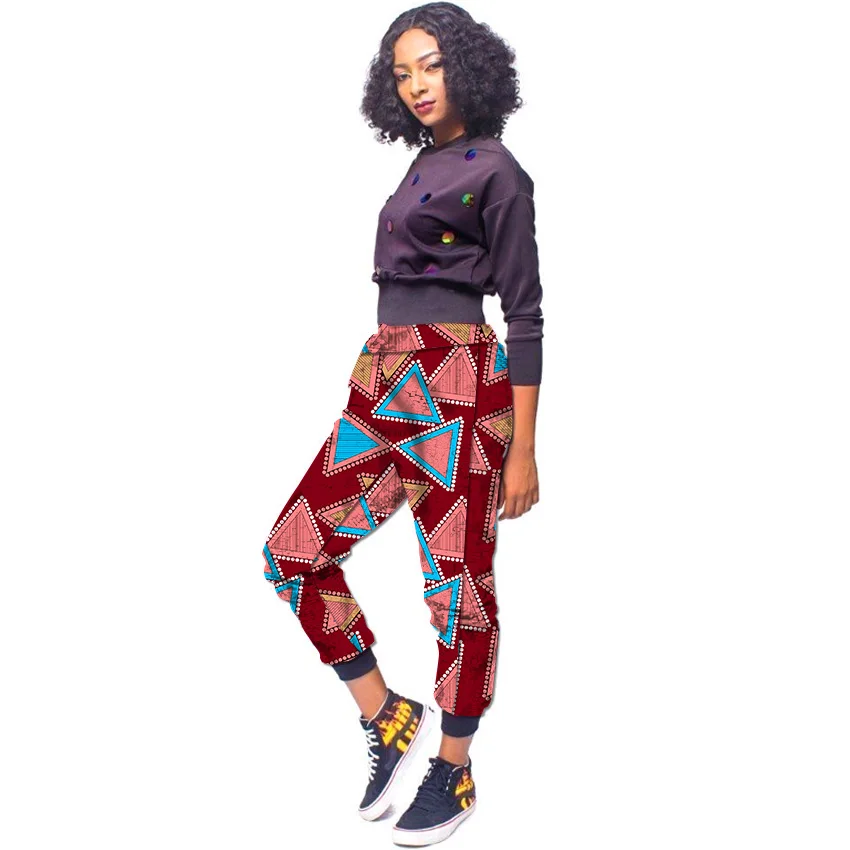 Африканский принт широкие брюки для женщин модная дизайнерская одежда Дашики мотобрюки женские свободные брюки настроить Африка костюмы