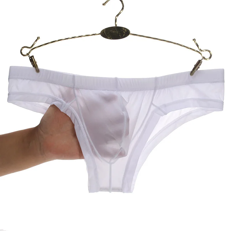 Mens Panties Briefs Transparent Underwear Men Sexy Bulge Men Underwear ...