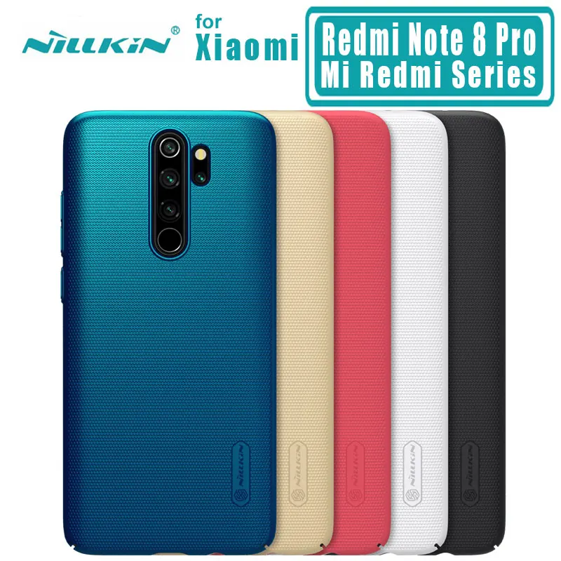 

for Xiaomi Redmi Note 8 Pro 7 6 5 Pro Case Nillkin Frosted Shield PC Back Cover for Xiaomi Redmi Note 8 Pro 7 6 5 Pro 4 4X Case