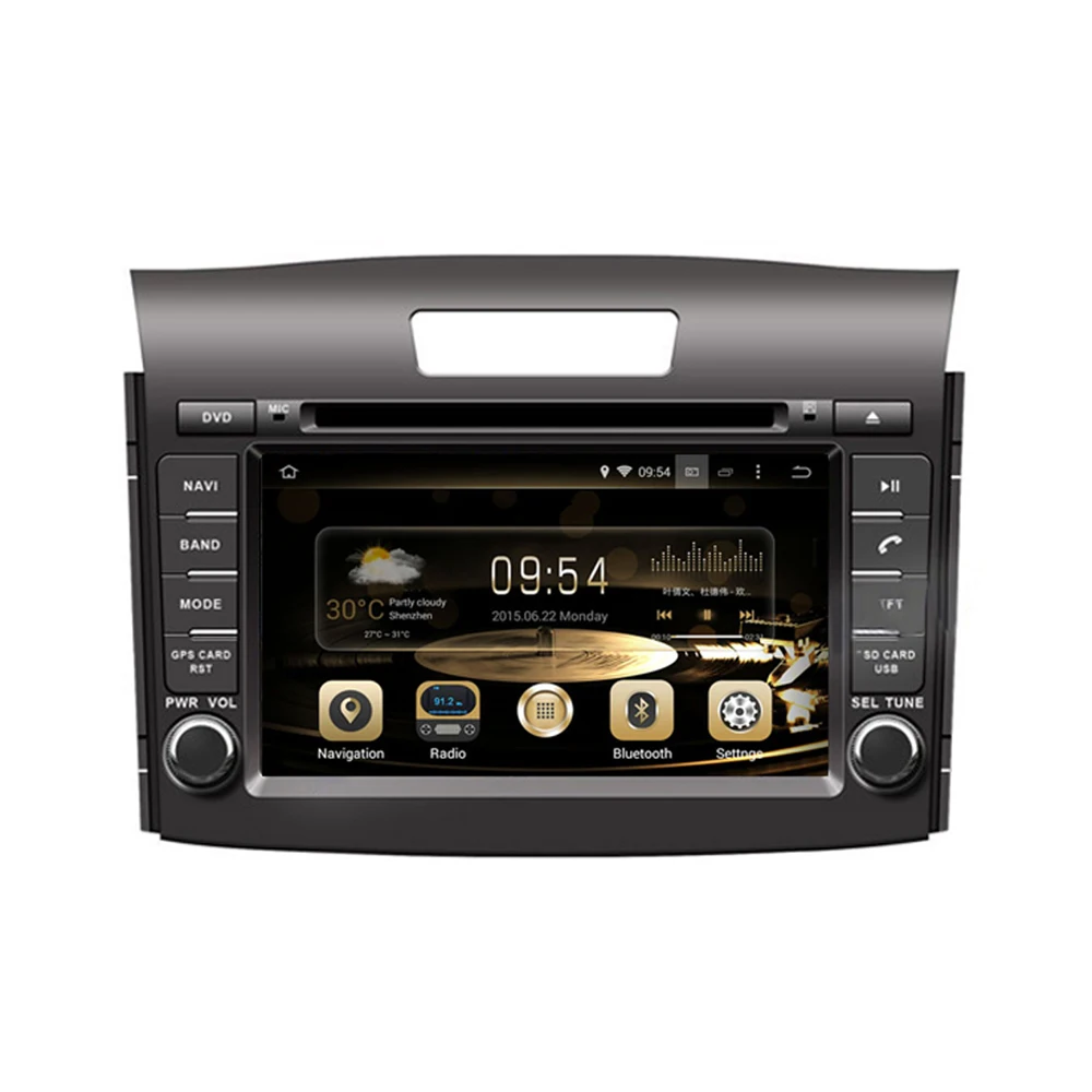 Android 9 0 Octa Core PX5/PX6 Fit Honda CRV 2012 2013 2014 2015 2016 Автомобильный dvd плеер навигация gps радио|gps