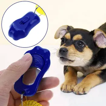 

Remote Portable Animal Dog Button Clicker Sound Pet Trainer Wrist Band Accessory Lightness Portability Convenient Carrier