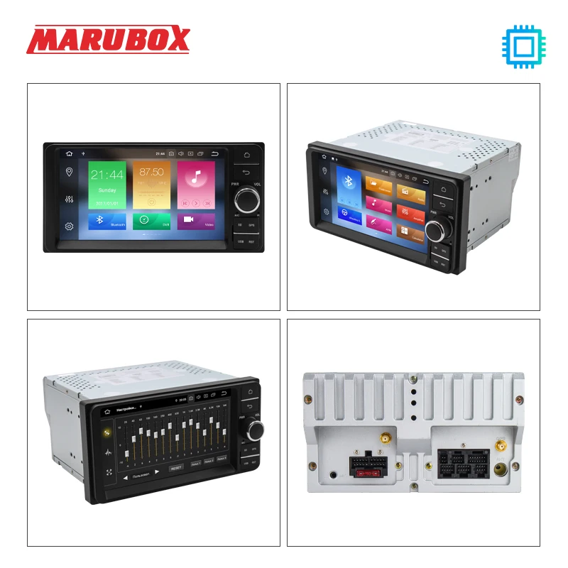 MARUBOX 7A701 Универсальная автомагнитола для TOYOTA на Android 7/8/9 Головное устройство