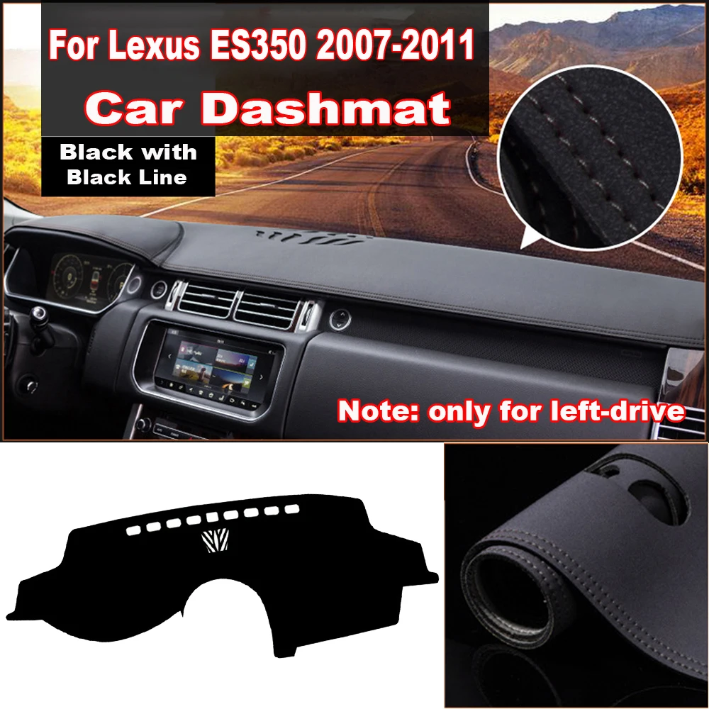 Dashboard Car Dash Mat Cover Accessories Microfiber Leather Useful Durable