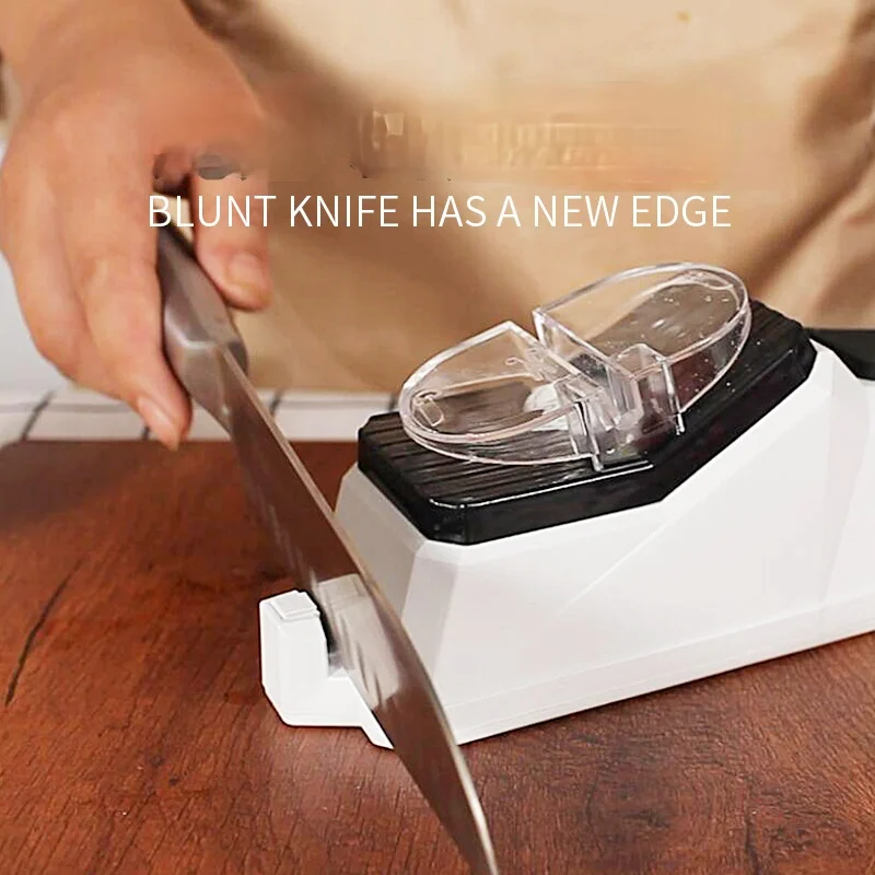 USB Electric Knife Sharpener Adjustable for Kitchen Knives Tool Scissor