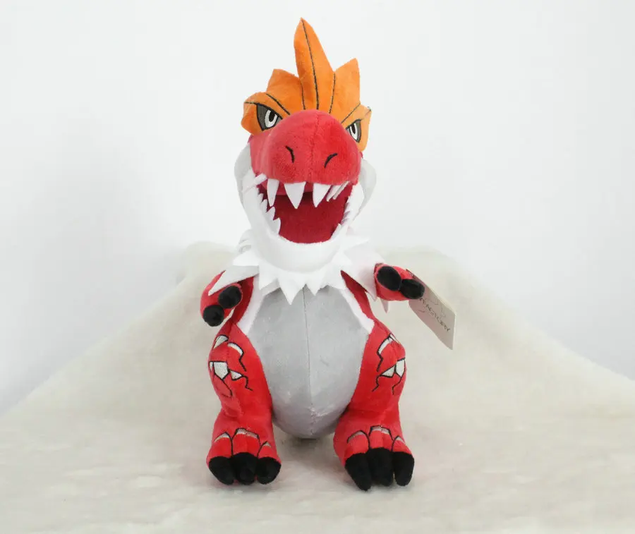 30cm Height Limited Edition Anime Plush Doll Fan Collection Toy Tyrantrum