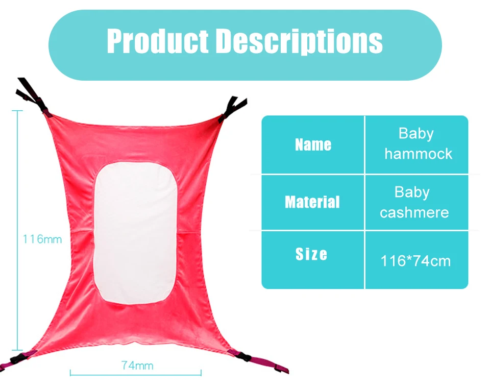 Новорожденный детский гамак-Премиум дышащие материалы, Улучшенная защита на кровать для младенцев, детская кроватка с регулируемыми