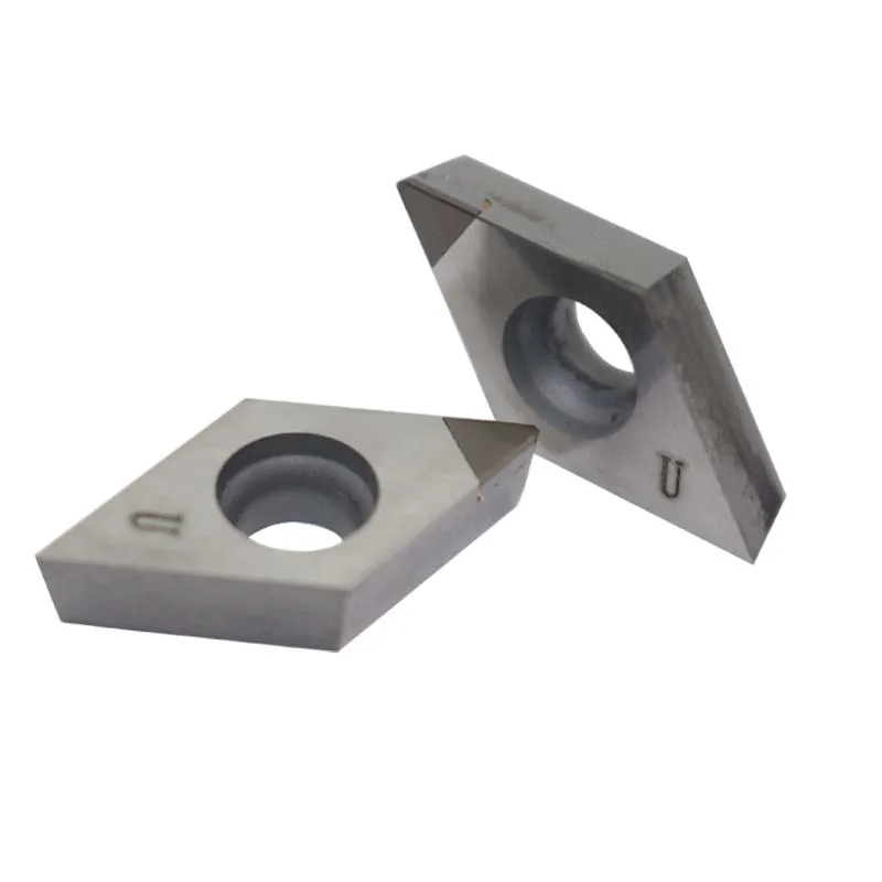 2 шт. DCGT070202 DCGT070204 DCGT11T302 DCGT11T304 DCGT11T308 PCD CBN CNC алмазное лезвие токарная пластина для токарных инструментов