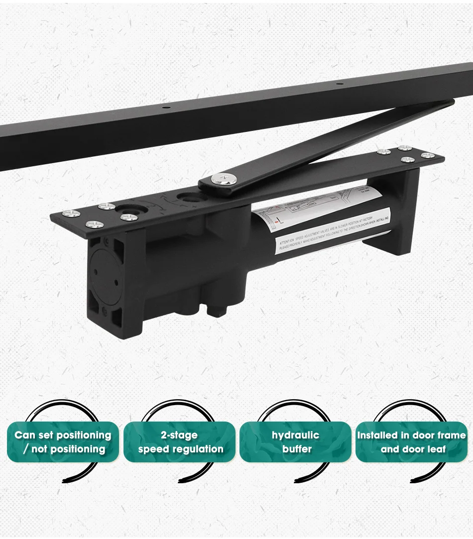 Black-color-6303-Marie-buffer-door-closer-Home-hydraulic-door-spring-automatically-close-the-artifact-positioning-40KG-65kg_06