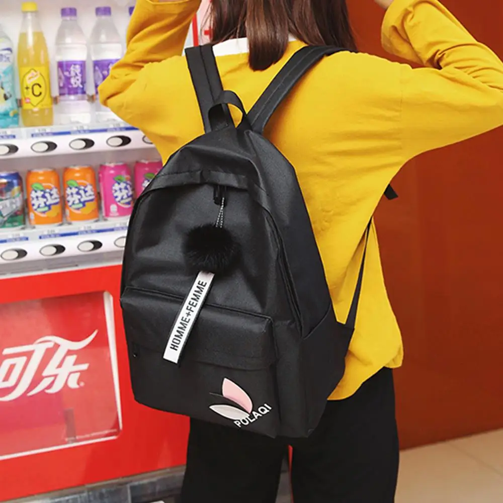 Сумки сумки в Корейском стиле модная школьная сумка нейлоновый рюкзак для