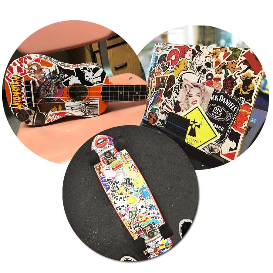 50 PCS Super Hero Stickers Cartoon Anime Movie Sticker for Kids DIY Laptop Luggage Skateboard Guitar Helmet Bike Reward Stickers