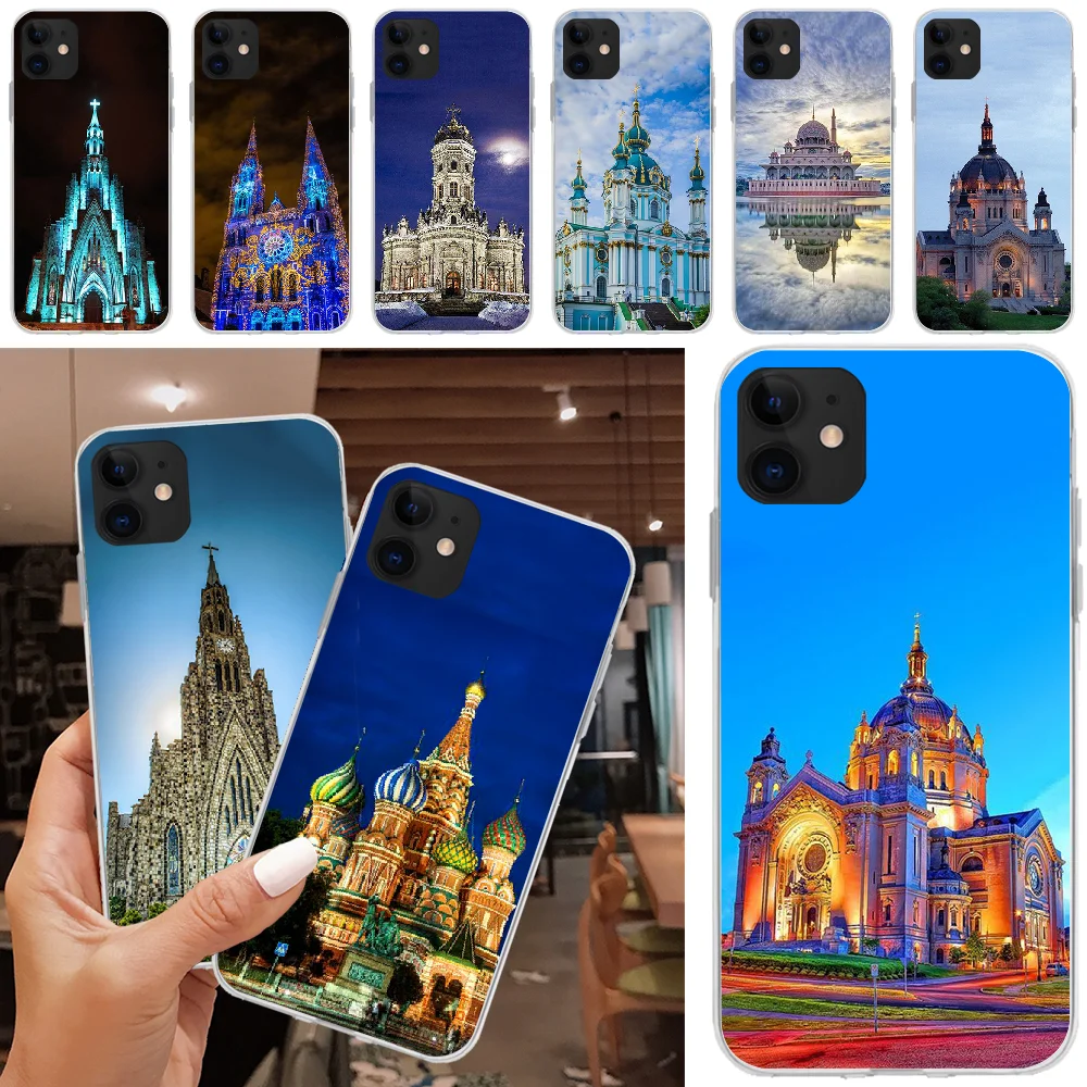BaweiTE св. Павла церковь Телефон чехол для iPhone 5C 5 5S SE 7 8 plus X XS XR MAX 11 pro Pro Max | Мобильные