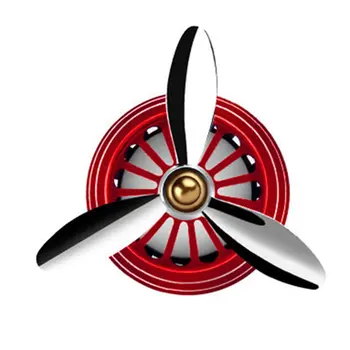 

2019 Car Scented Car Air Outlet Perfume Clips Car Creative Zinc Alloy Rotating Lamp Ornaments Car Mini Fresh Propeller
