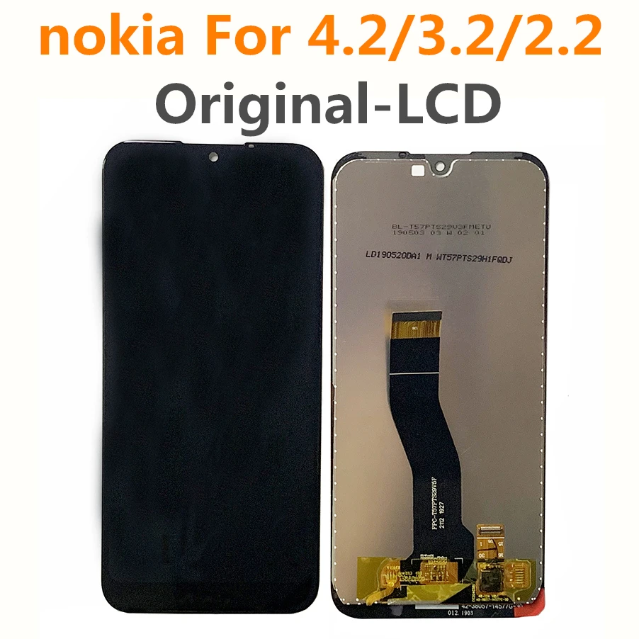 

For Nokia 4.2 LCD N4.2 Touch For Nokia 3.2 Display Digitizer Assembly Glass Sensor Replacement Parts For Nokia 2.2 Screen