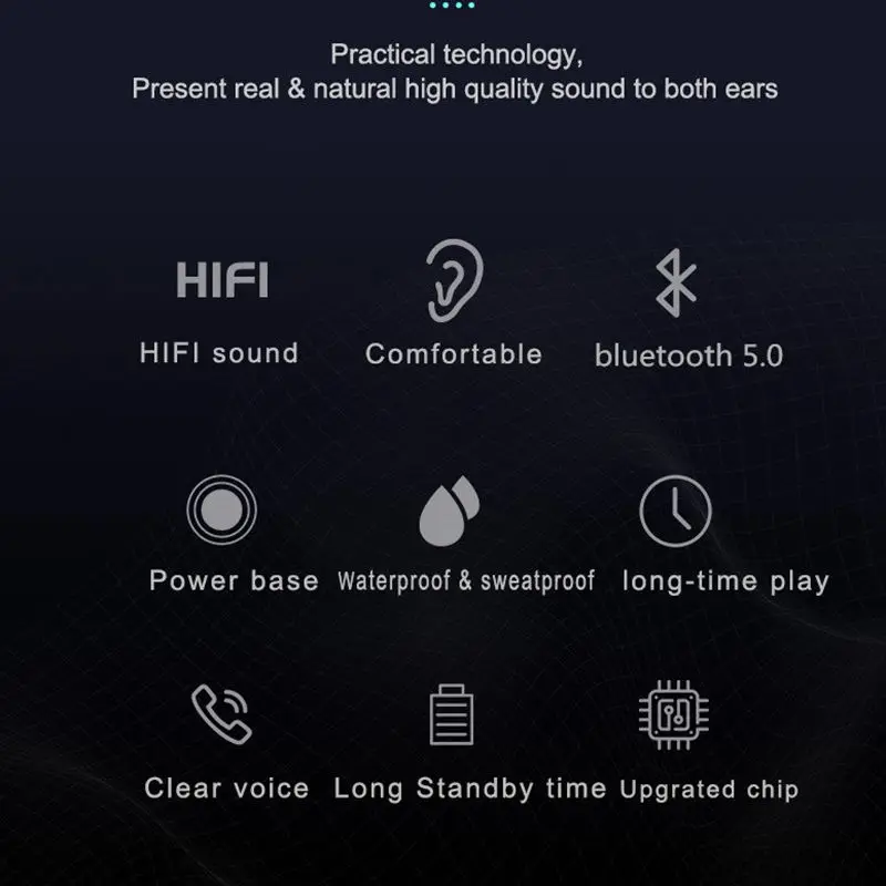LEORY T5 TWS bluetooth Наушники Hi-Fi стерео бинауральные HD вызов CVC шумоподавление IPX5 Водонепроницаемая спортивная Гарнитура для Xiaomi huawei