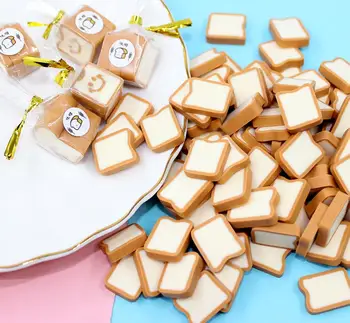 

Polymer clay fake food Dollhouse Re-ment Miniature food 1/12 Scale Mini Simulation Toast Bread Doll Kitchen Decor Toys