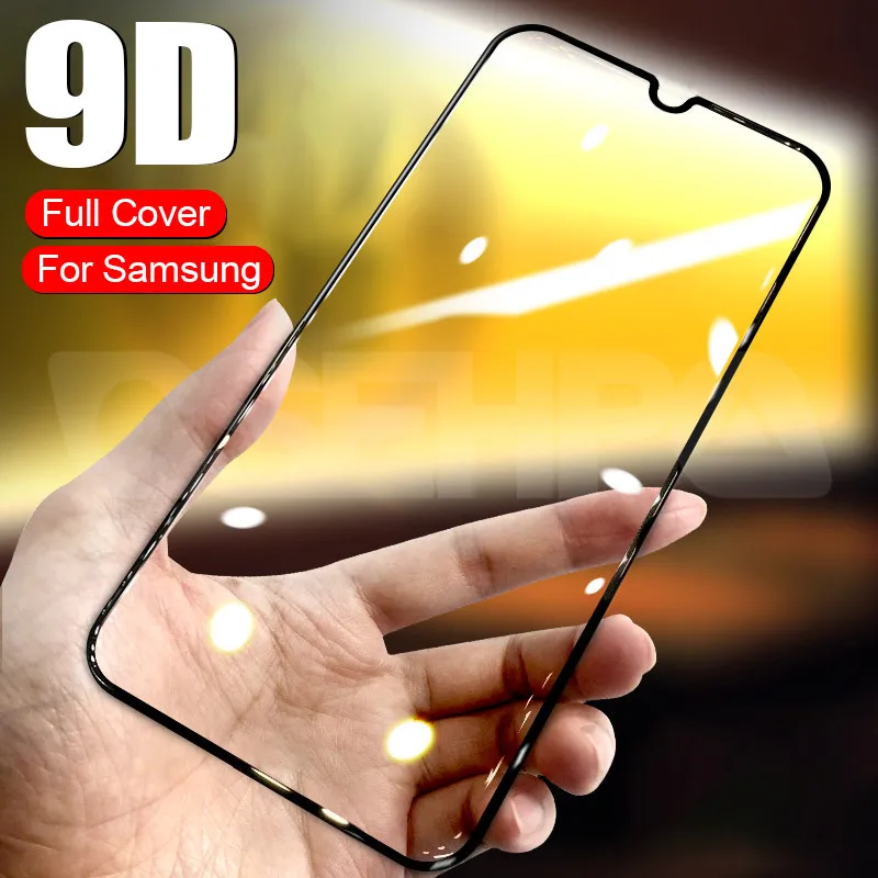 Закаленное стекло 9D для Samsung Galaxy A10 A30 A50 A70 Защитная пленка экрана A20E A10S A20S A30S A40S A50S