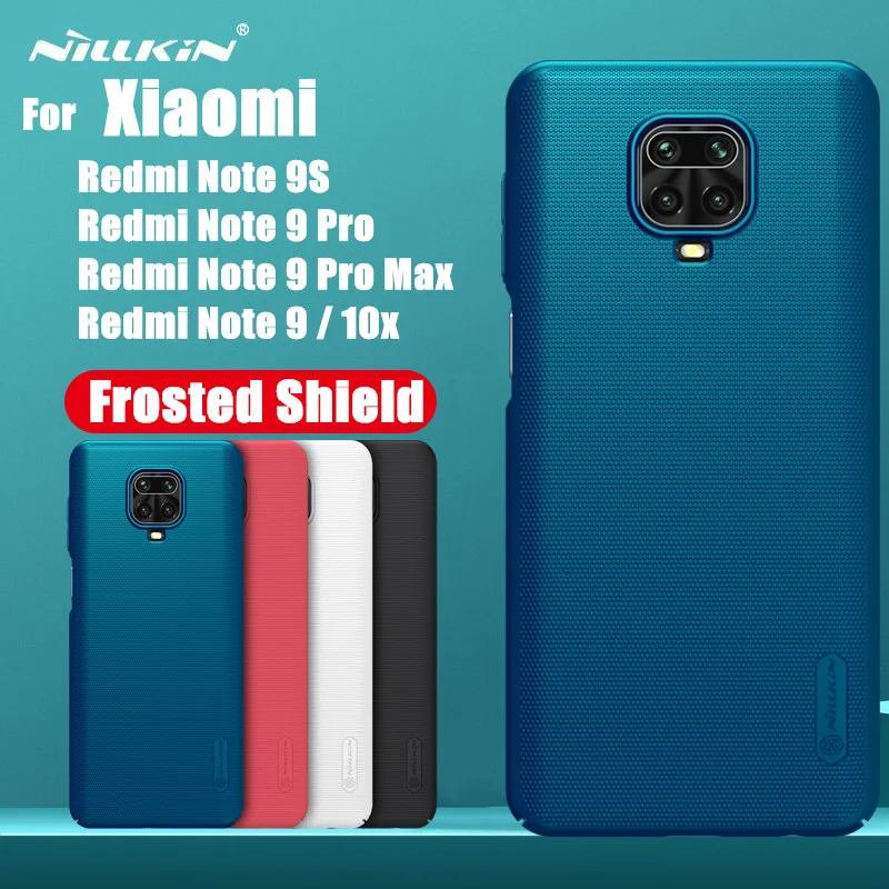 Суперматовый защитный чехол Nillkin для Xiaomi 9 Pro Max Remi Note Redmi 10X задняя крышка из