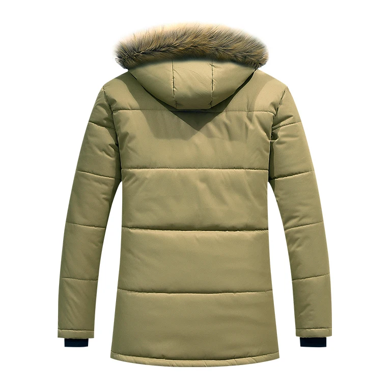Зимняя куртка для мужчин размера плюс 6XL 7XL 8XL Толстая Теплая Флисовая парка с