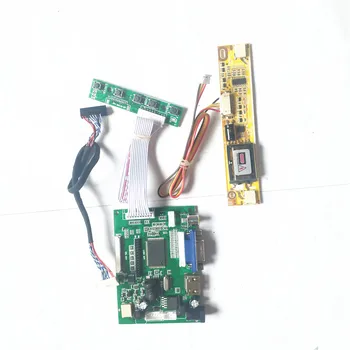 

Fit LTM150XO-L01/L21 M150X4-L06/L08 15" 20-Pin LVDS 1024*768 2CCFL inverter 2AV+HDMI+VGA display controller drive card DIY kit