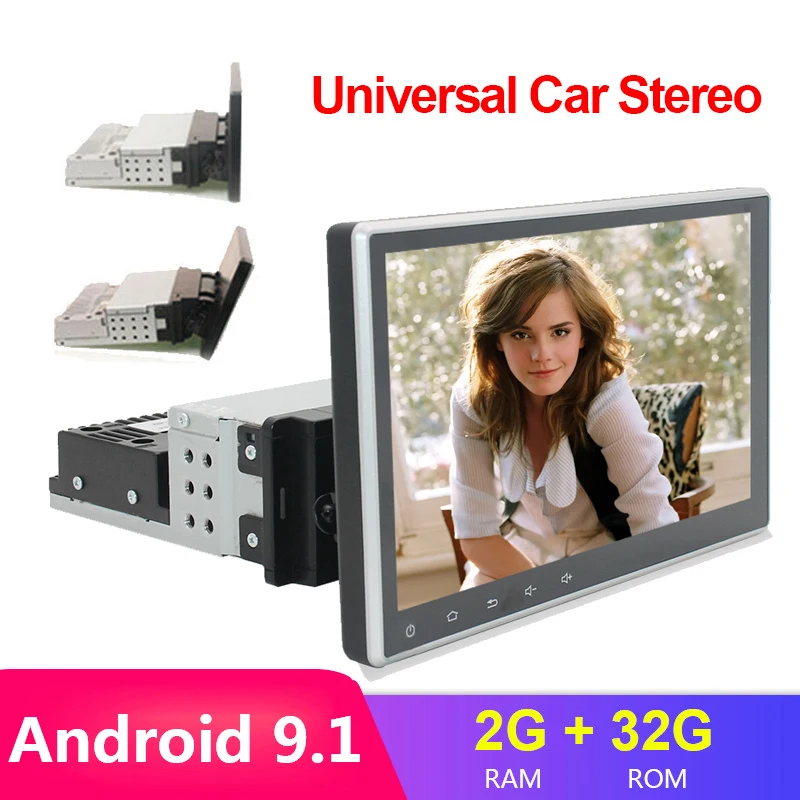 Автомагнитола 1DIN мультимедийный MP5-плеер на Android 10 1 9 дюйма GPS-навигация