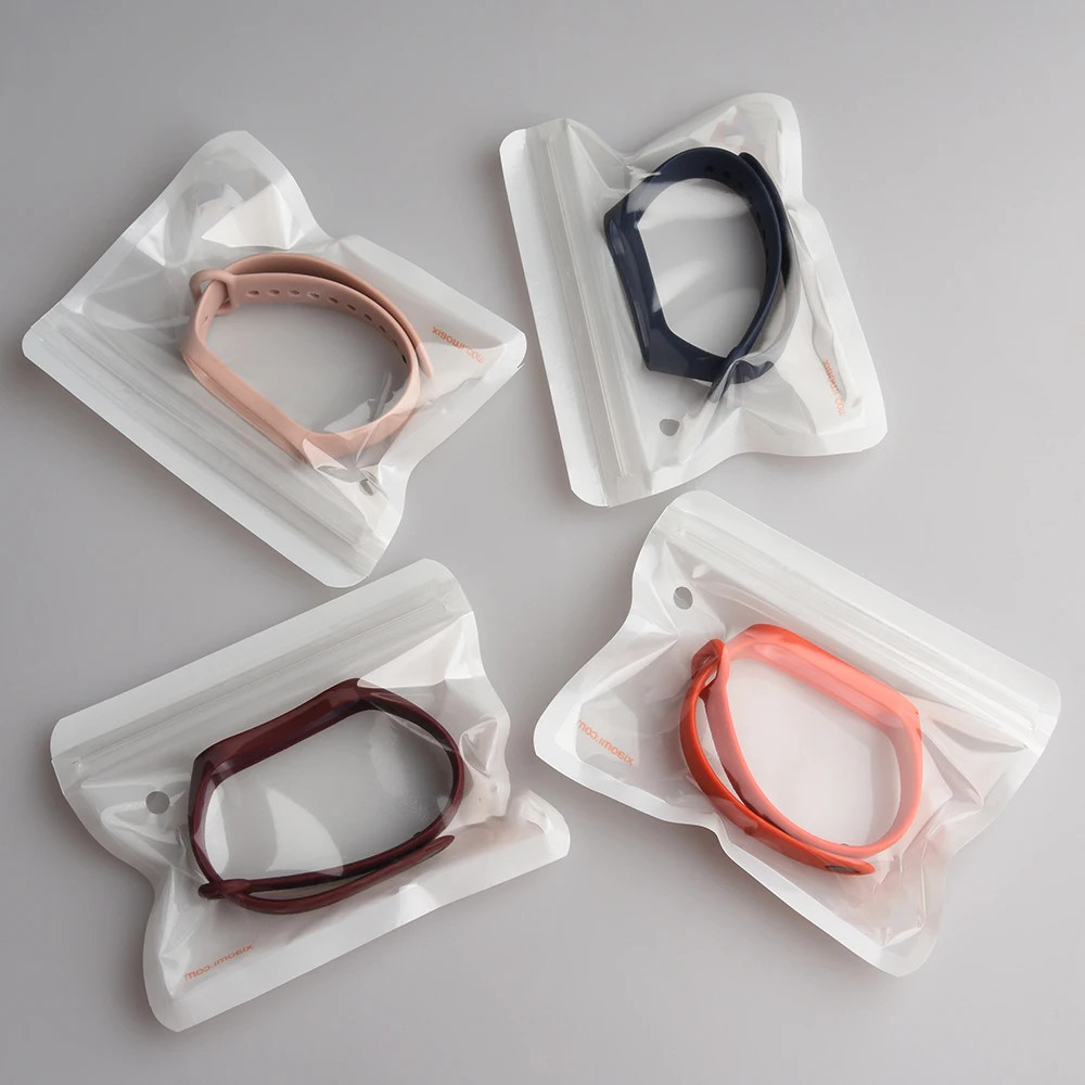 Ремешок силиконовый для Xiaomi Mi Band 5 4 3 сменный Браслет наручных часов Amazfit