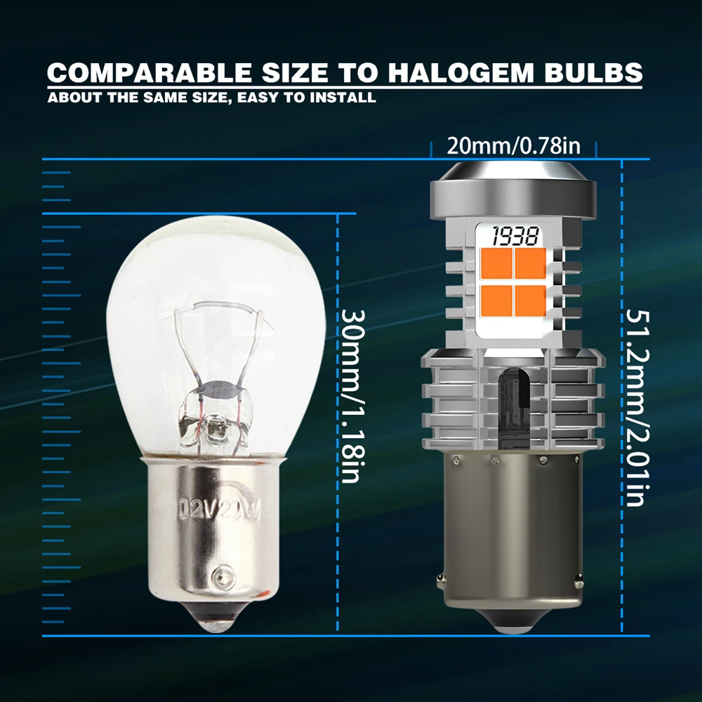 2x Canbus Bau15s PY21W 7507 LED ���� �ڵ��� ���� ���õ�, ���� ����, ������ �÷��� ����Ʈ, ���� ����, ������ ���ο� ȭ��Ʈ ���� ����