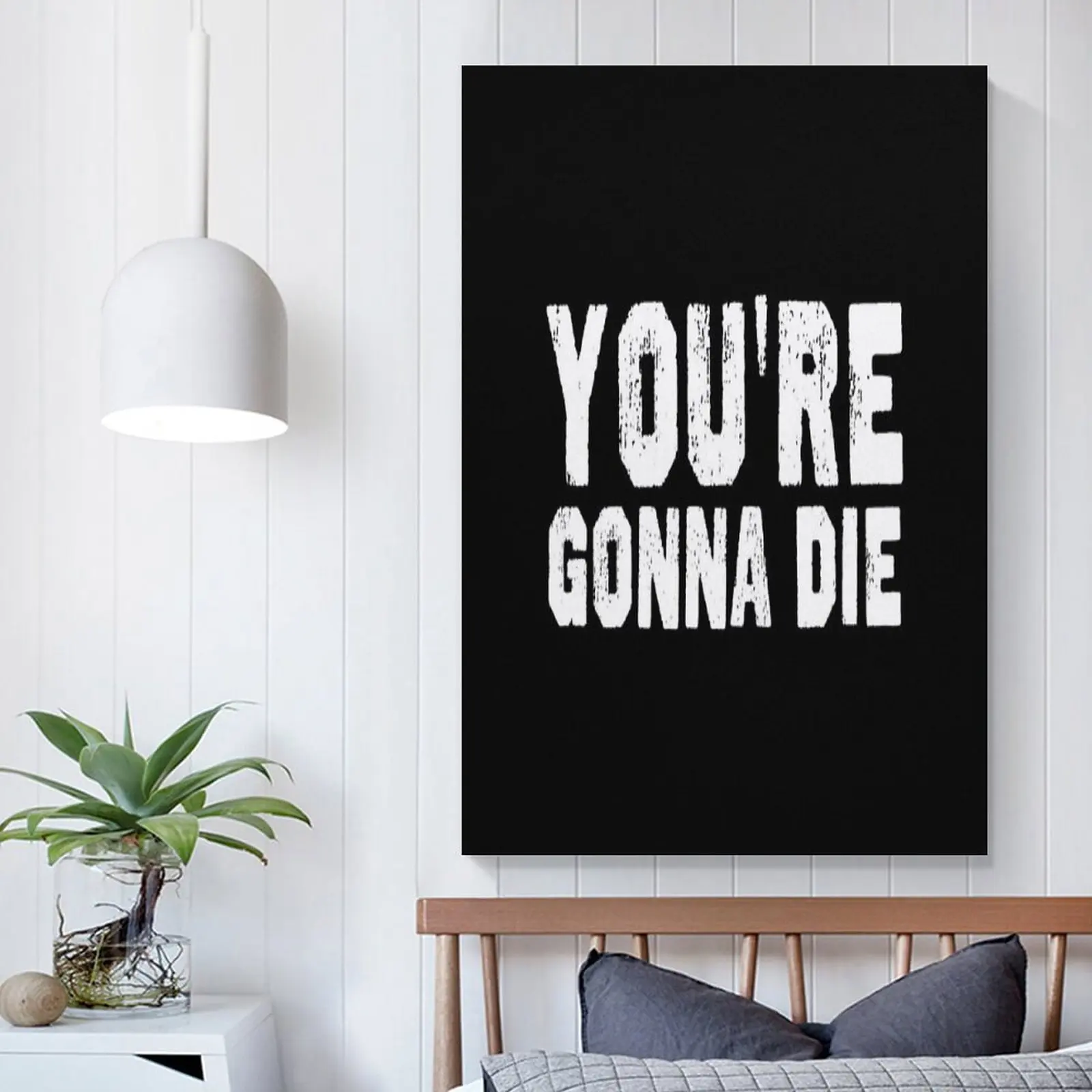 Постер you's Going Die-Anime домашний Декор живопись декор для комнаты интерьерные