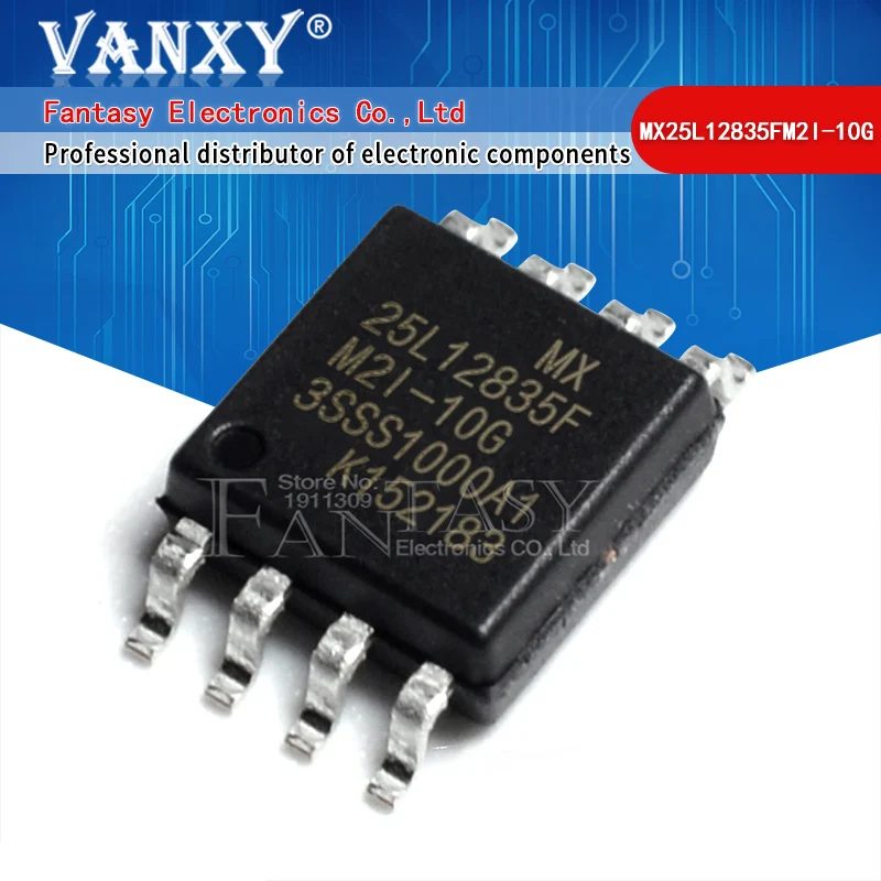 5pcs MX25L12835FM2I-10G SOP8 MX25L12835 SOP MX25L12835F SOP-8 128MB FLASH IC | Электронные компоненты и