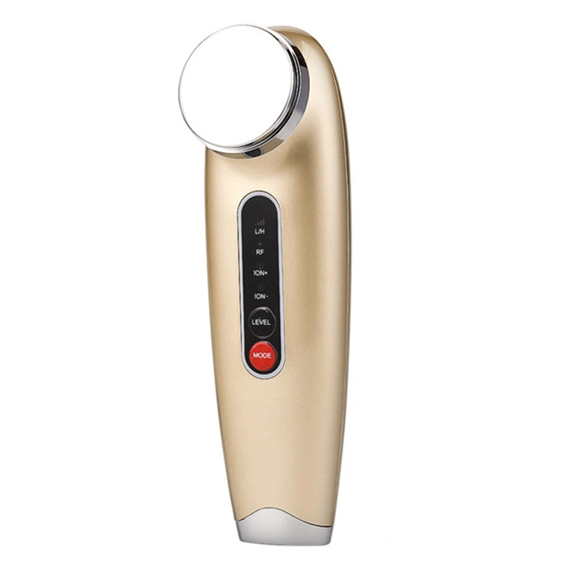 Face Machine Skin EMS RF Frequency Facial Lifting Firming Anti-Aging Wrinkle Removal LED Display Cleanser Beauty Device | Красота и