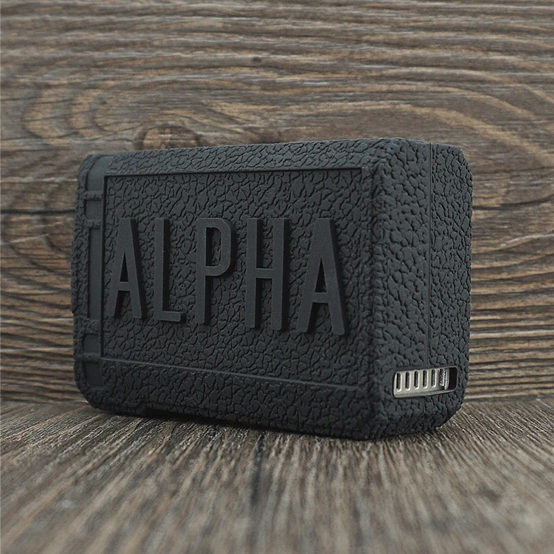 Текстурированное покрытие для VOOPOO Alpha Zip 180 Вт TC Pod защитный Модифицированный корпус резиновый силиконовый чехол-рукав кожаный чехол