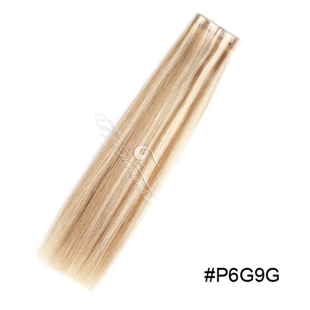 Extensões de Cabelo Invisível sem Emenda da Pele do Plutônio Extensões de Cabelo para Salão de Beleza Hermenlisa Fita Trama g - pc Reta Remy para Salão de Beleza 20pc Balayage Ty. 2.5 9 Ty. hermenlisa fita extensões de cabelo invisível