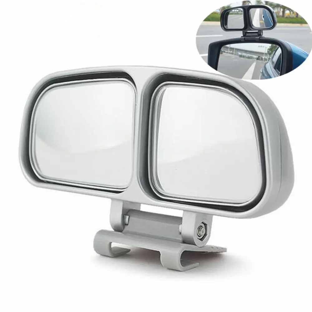 

Car Blind Spot Mirror Car Styling Reversing Auxiliary Mirror Adjustable Wide Angle Side Rear View Convex Mirror Car Accessories