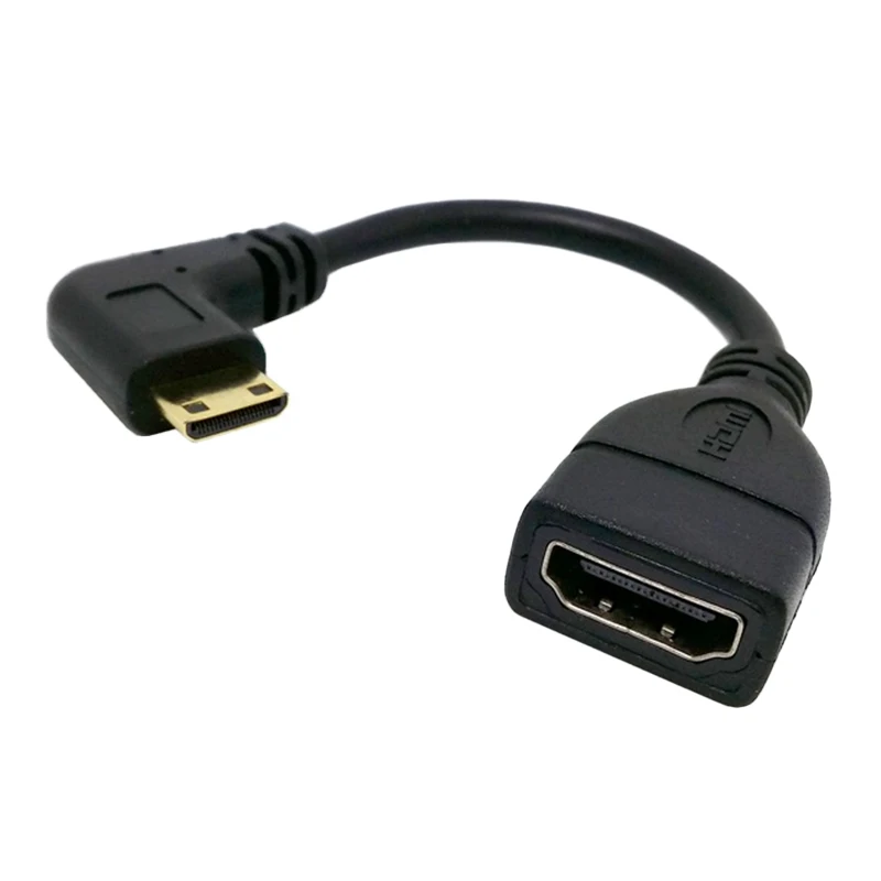 

Micro HDMI male to HDMI female is suitable for SLR digital cameras, cameras, cameras, and monitors