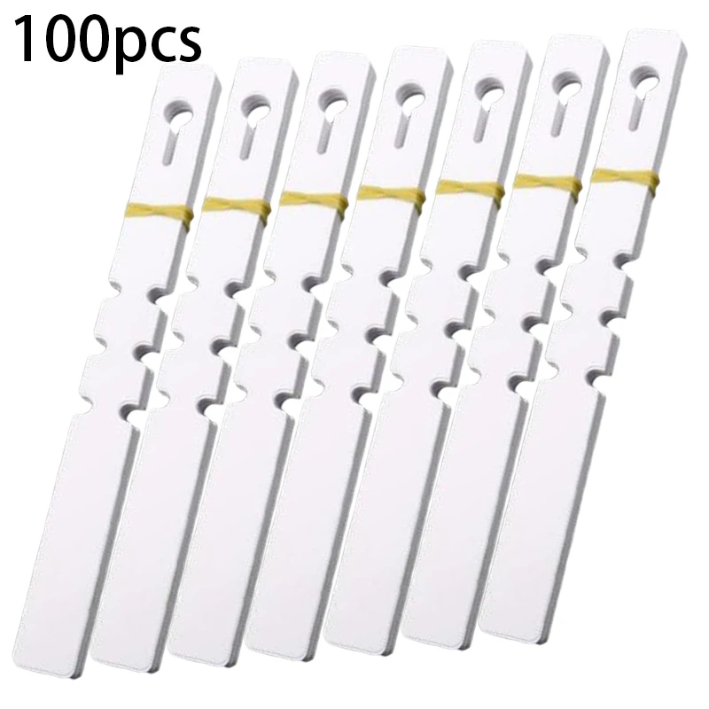High quality 100* Plant Labels PVC 2*20cm Durable Waterproof Suitable For Orchid Rose Shrubs Small Iron Herbaceous Liana Plants